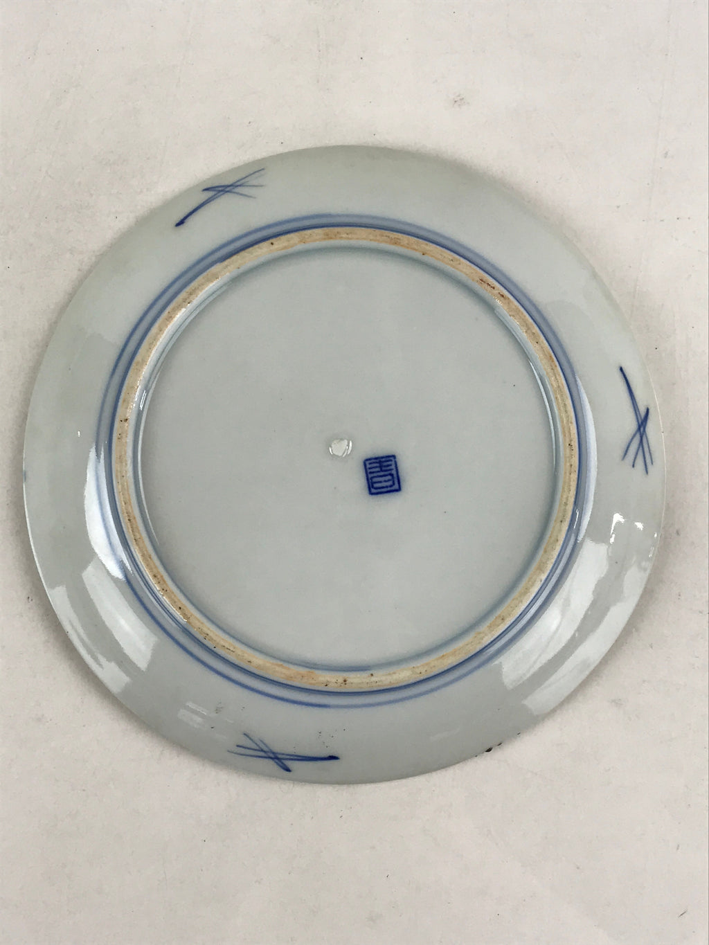 Antique Japanese Koimari Imari Plate Plum Blossom Nightingale Kozara Gold PY371