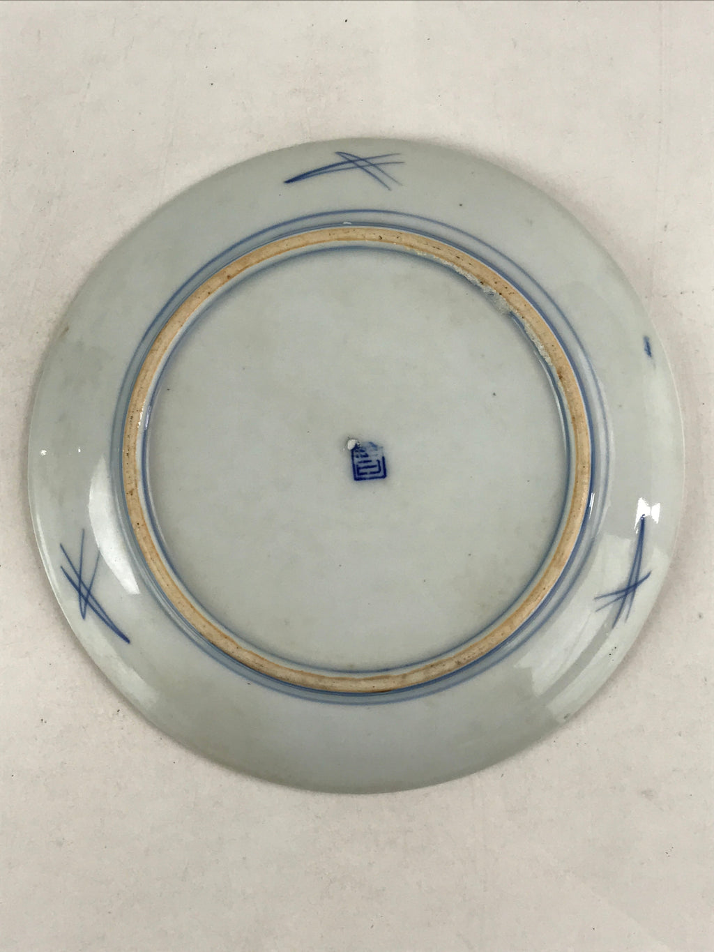 Antique Japanese Koimari Imari Plate Plum Blossom Nightingale Kozara Gold PY372