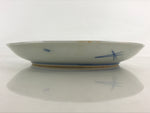 Antique Japanese Koimari Imari Plate Plum Blossom Nightingale Kozara Gold PY372