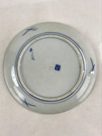 Antique Japanese Koimari Imari Plate Plum Blossom Nightingale Kozara Gold PY373