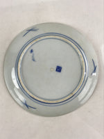 Antique Japanese Koimari Imari Plate Plum Blossom Nightingale Kozara Gold PY373