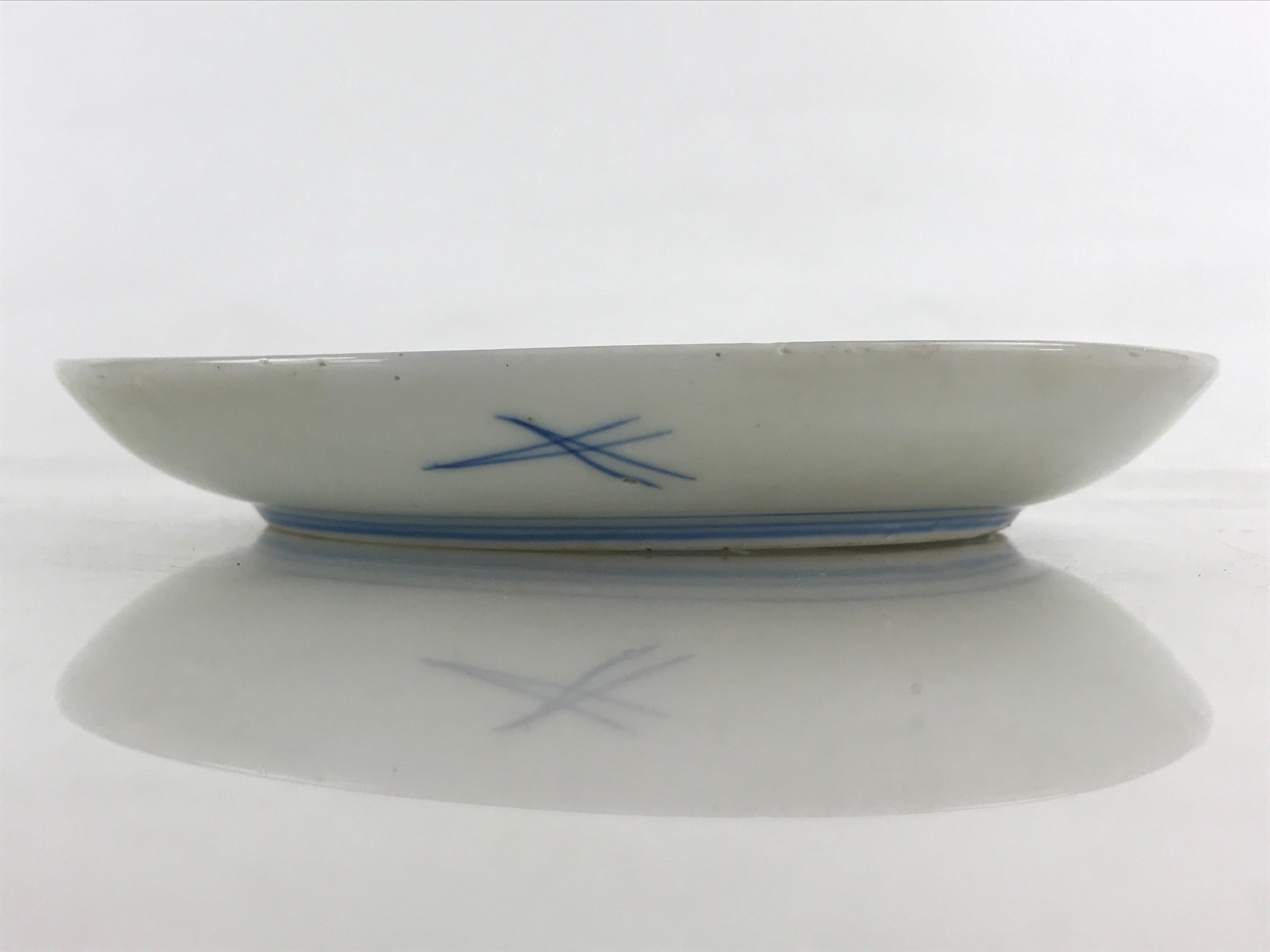 Antique Japanese Koimari Imari Plate Plum Blossom Nightingale Kozara Gold PY373