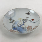 Antique Japanese Koimari Imari Plate Plum Blossom Nightingale Kozara Gold PY374