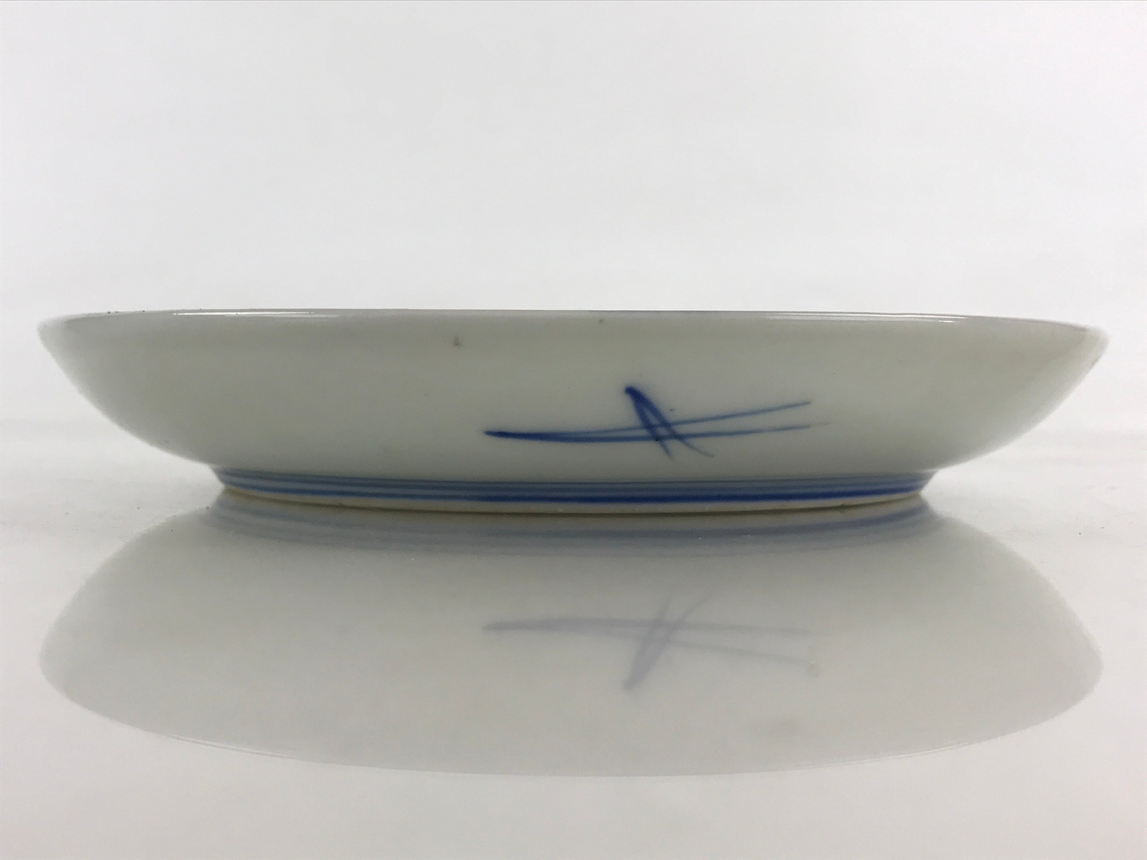 Antique Japanese Koimari Imari Plate Plum Blossom Nightingale Kozara Gold PY375