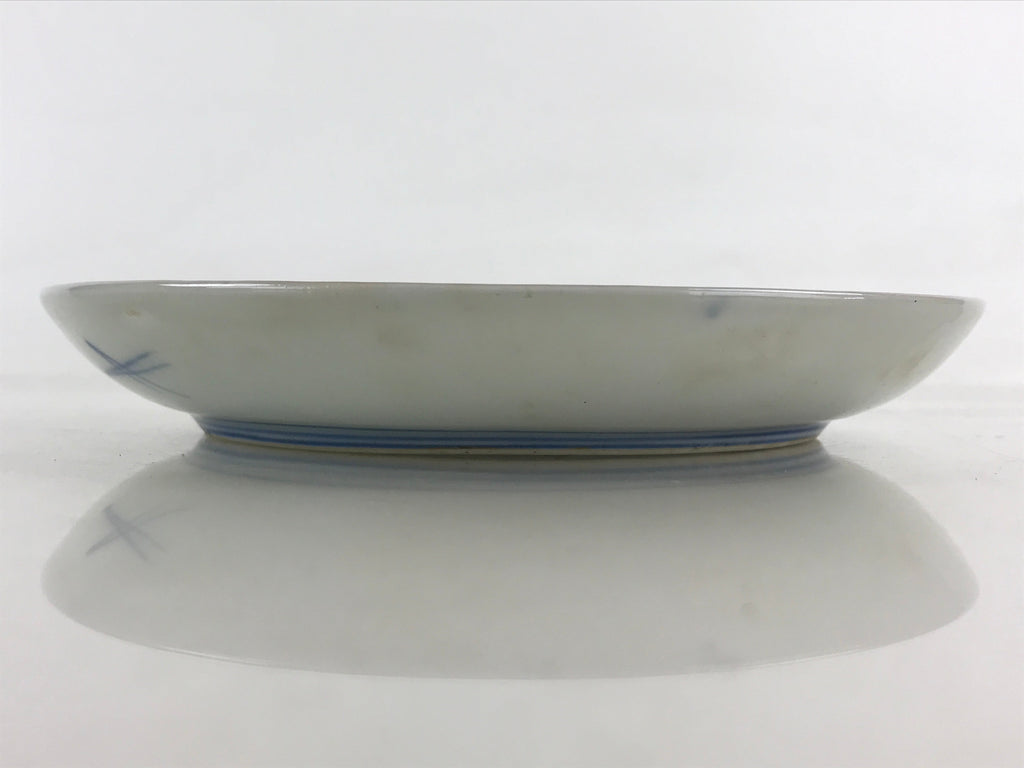 Antique Japanese Koimari Imari Plate Plum Blossom Nightingale Kozara Gold PY375
