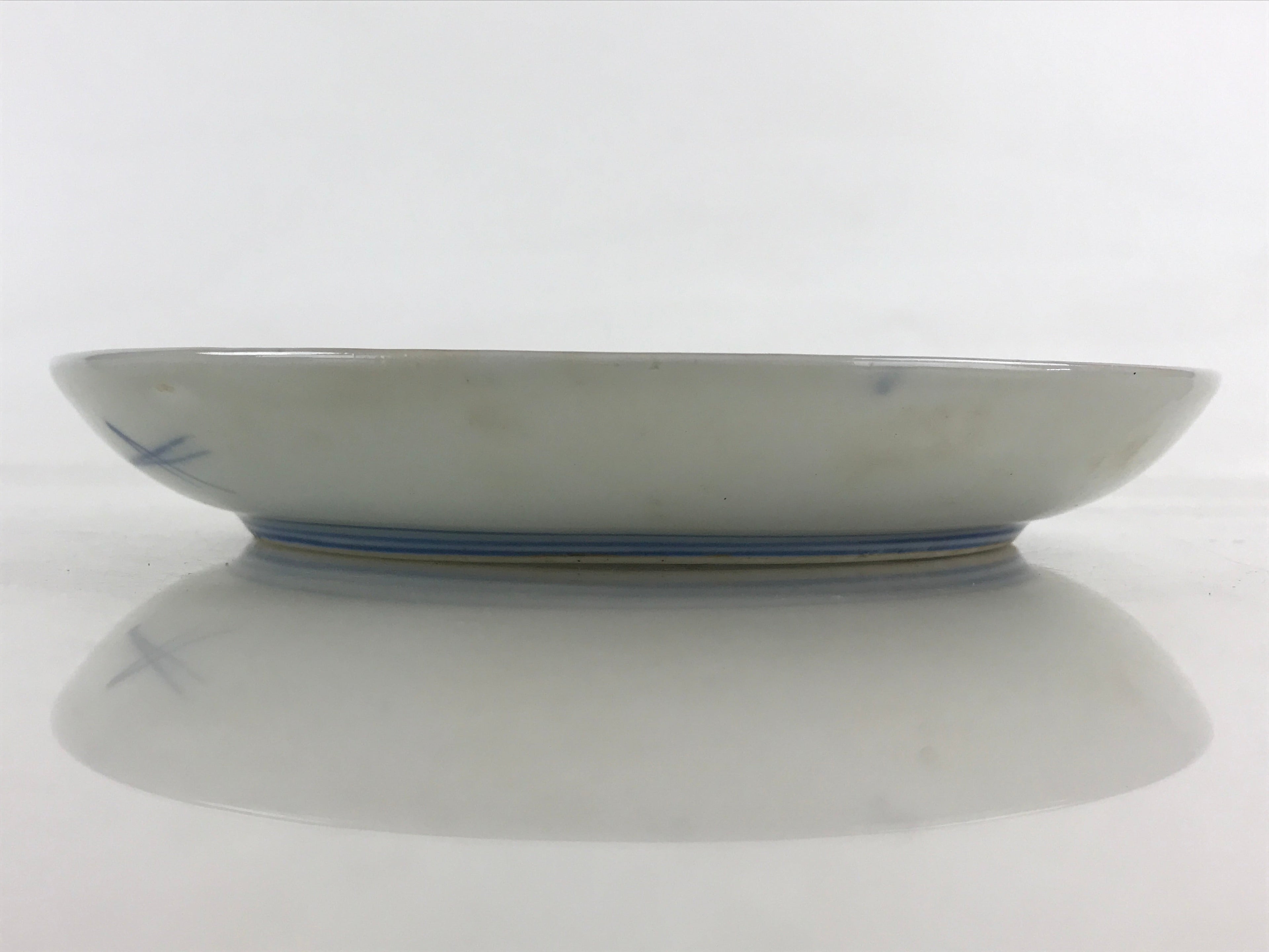 Antique Japanese Koimari Imari Plate Plum Blossom Nightingale Kozara Gold PY375