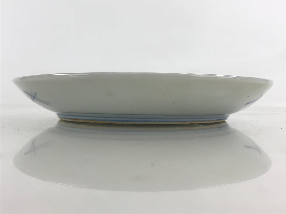 Antique Japanese Koimari Imari Plate Plum Blossom Nightingale Kozara Gold PY377