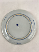 Antique Japanese Koimari Imari Plate Plum Blossom Nightingale Kozara Gold PY379