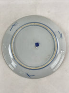 Antique Japanese Koimari Imari Plate Plum Blossom Nightingale Kozara Gold PY380