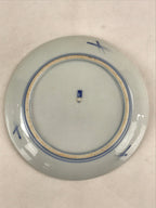 Antique Japanese Koimari Imari Plate Plum Blossom Nightingale Kozara Gold PY381