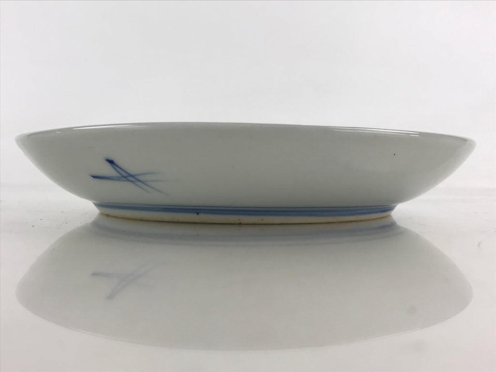 Antique Japanese Koimari Imari Plate Plum Blossom Nightingale Kozara Gold PY381