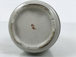 Antique Japanese Kutani Porcelain Lidded Sake Bottle Tokkuri Ebisu Daikoku TS896