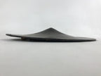 Antique Japanese Lacquered Wooden Hat Jingasa Samurai Hat Hinomaru Crest JK605