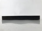 Antique Japanese Lacquered Wooden Serving Tray Obon Vtg Square Black Flag L385