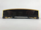 Antique Japanese Lacquerware Lidded Box Wood Fumibako Letter Book Butsudan FB70