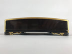 Antique Japanese Lacquerware Lidded Box Wood Fumibako Letter Book Butsudan FB70