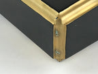 Antique Japanese Lacquerware Lidded Box Wood Fumibako Letter Book Butsudan FB71