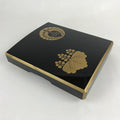 Antique Japanese Lacquerware Lidded Box Wood Fumibako Letter Book Butsudan FB71