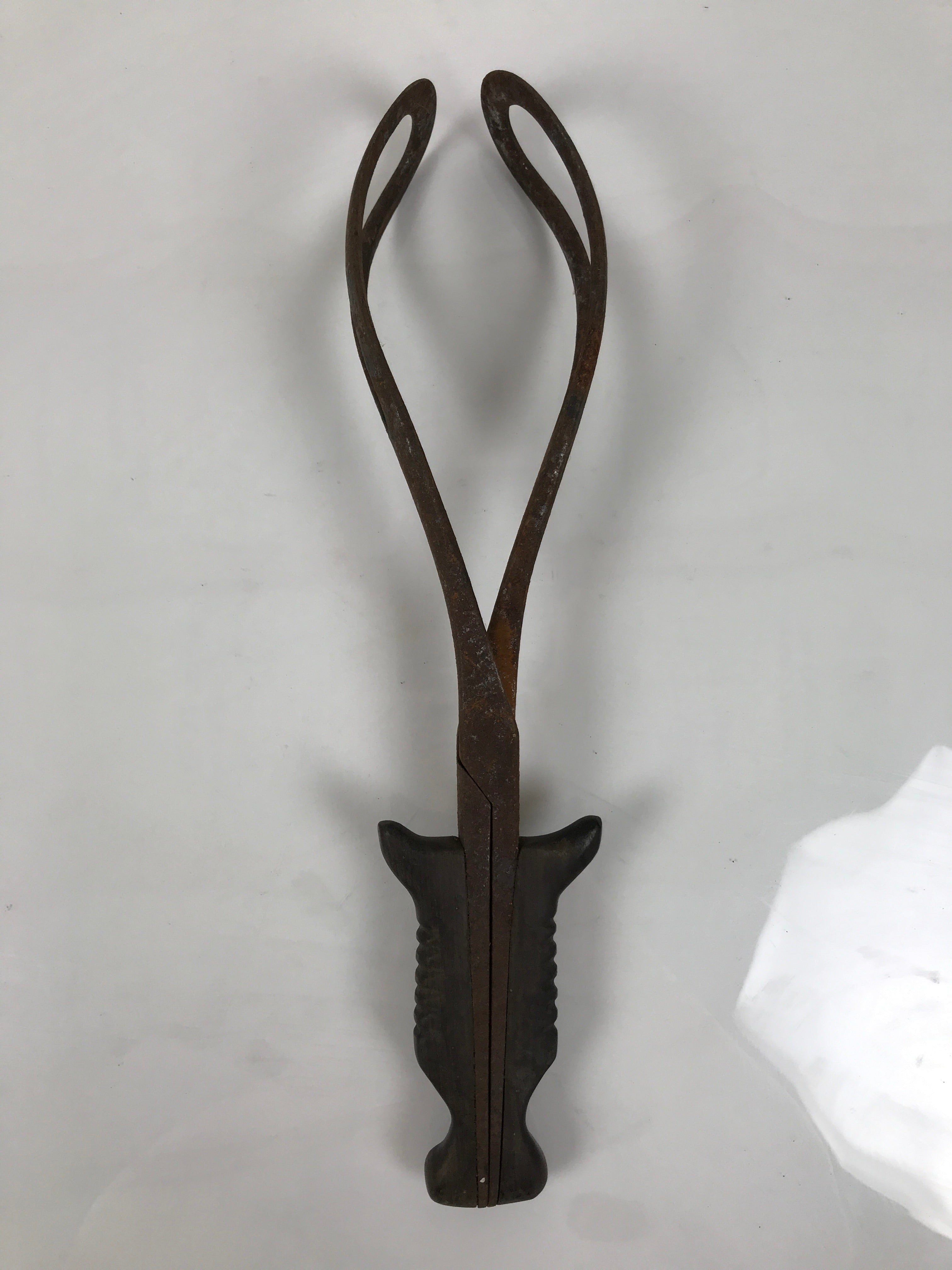 Antique Japanese Metal Obstetric Forceps Tool Childbirth Medical Equipment JK916