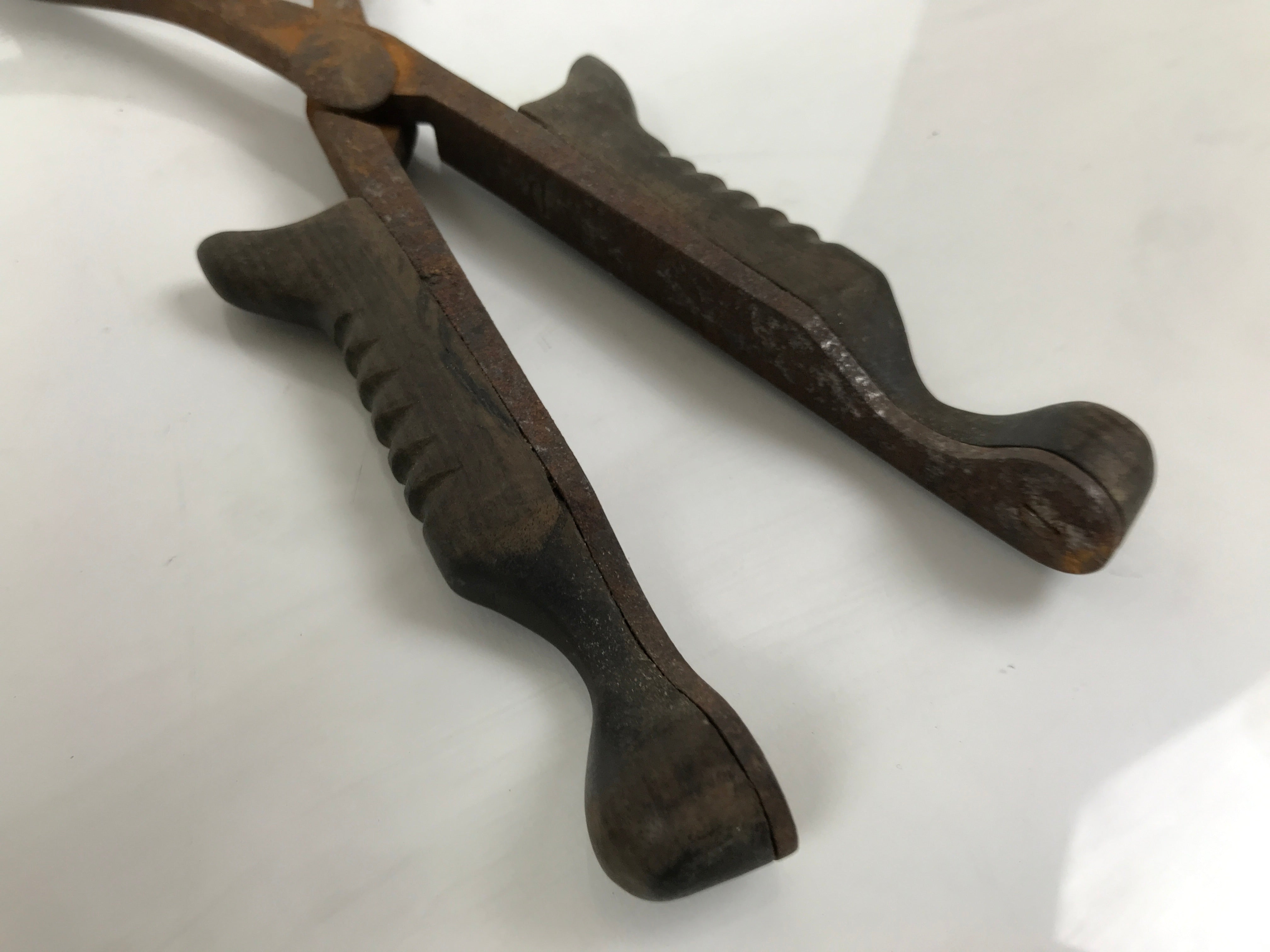 Antique Japanese Metal Obstetric Forceps Tool Childbirth Medical Equipment JK916