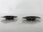 Antique Japanese Metal Sliding Door Cabinet Handle Furniture Hardware 2pc JK832