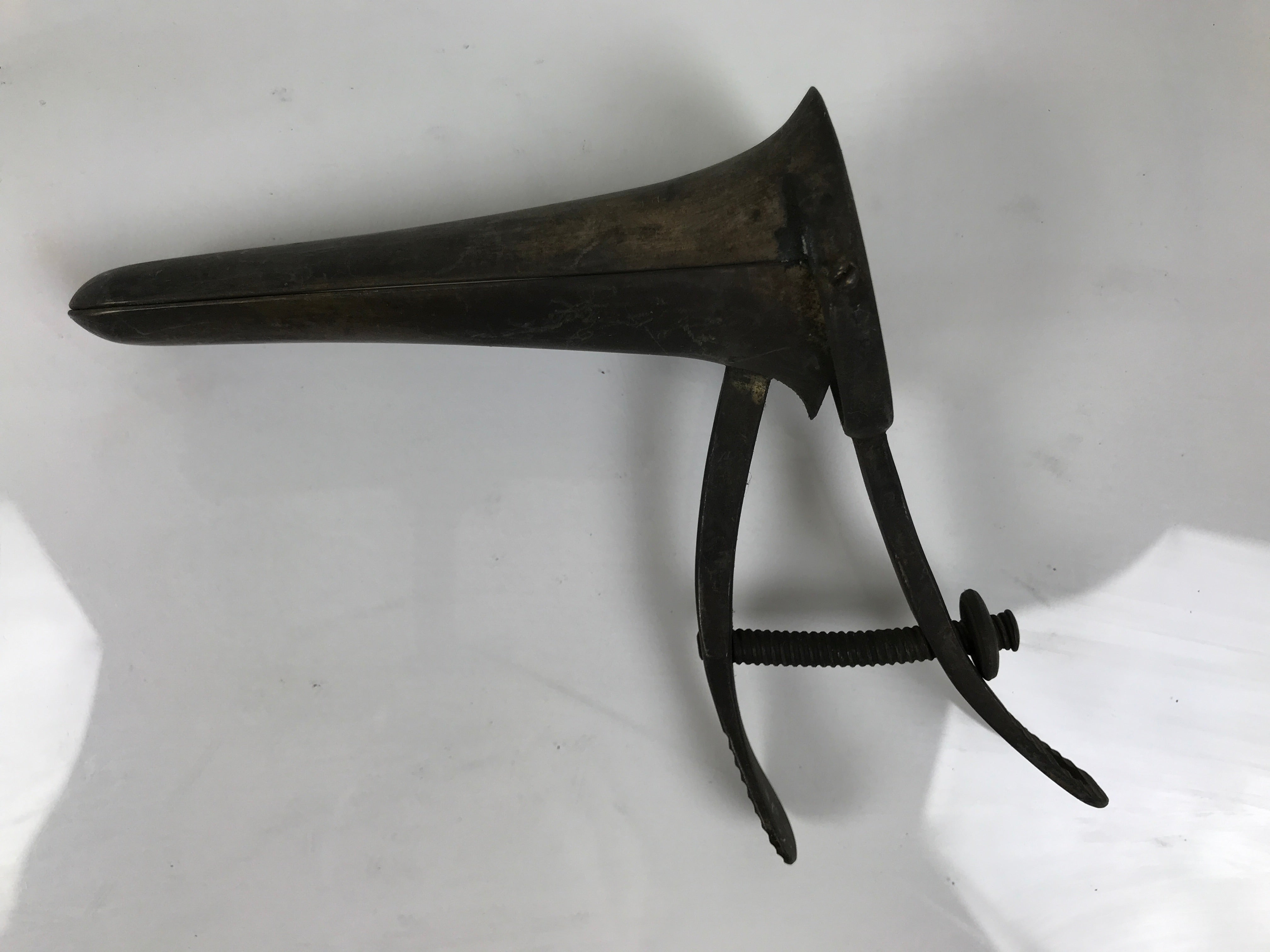 Antique Japanese Metal Vaginal Speculum Tool Gynecology Medical Equipment JK919