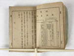 Antique Japanese Military Field Instruction Manual C1900 Meiji Army Book P344