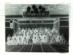 Antique Japanese Photo Glass Negative Plate C1900 Men Group Indoor GN457