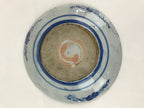 Antique Japanese Porcelain Plate Blue Sometsuke Japanese Flag Sakura PY189