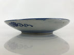 Antique Japanese Porcelain Plate Blue Sometsuke Japanese Flag Sakura PY192
