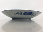 Antique Japanese Porcelain Plate Blue Sometsuke Japanese Flag Sakura PY192