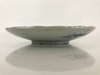 Antique Japanese Porcelain Plate Blue Sometsuke Tree Bamboo Plum Blossom PY178