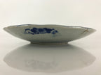 Antique Japanese Porcelain Plate Blue Sometsuke Tree Bamboo Plum Blossom PY182