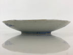 Antique Japanese Porcelain Plate Blue Sometsuke Tree Bamboo Plum Blossom PY184