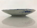 Antique Japanese Porcelain Plate Blue Sometsuke Tree Bamboo Plum Blossom PY186