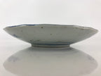 Antique Japanese Porcelain Plate Blue Sometsuke Tree Bamboo Plum Blossom PY187