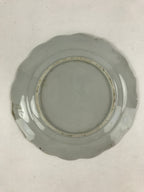 Antique Japanese Porcelain Plate White Floral Butterfly Kozara Yakimono PY464