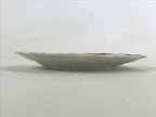 Antique Japanese Porcelain Plate White Floral Butterfly Kozara Yakimono PY464
