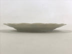 Antique Japanese Porcelain Plate White Floral Butterfly Kozara Yakimono PY464