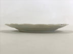 Antique Japanese Porcelain Plate White Floral Butterfly Kozara Yakimono PY464