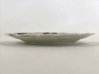 Antique Japanese Porcelain Plate White Floral Butterfly Kozara Yakimono PY464