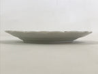 Antique Japanese Porcelain Plate White Floral Butterfly Kozara Yakimono PY465