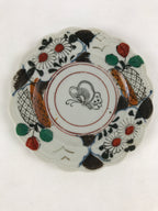Antique Japanese Porcelain Plate White Floral Butterfly Kozara Yakimono PY466