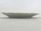 Antique Japanese Porcelain Plate White Floral Butterfly Kozara Yakimono PY467