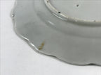 Antique Japanese Porcelain Plate White Floral Butterfly Kozara Yakimono PY468