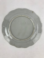 Antique Japanese Porcelain Plate White Floral Butterfly Kozara Yakimono PY468