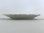 Antique Japanese Porcelain Plate White Floral Butterfly Kozara Yakimono PY468