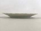 Antique Japanese Porcelain Plate White Floral Butterfly Kozara Yakimono PY468