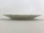 Antique Japanese Porcelain Plate White Floral Butterfly Kozara Yakimono PY468