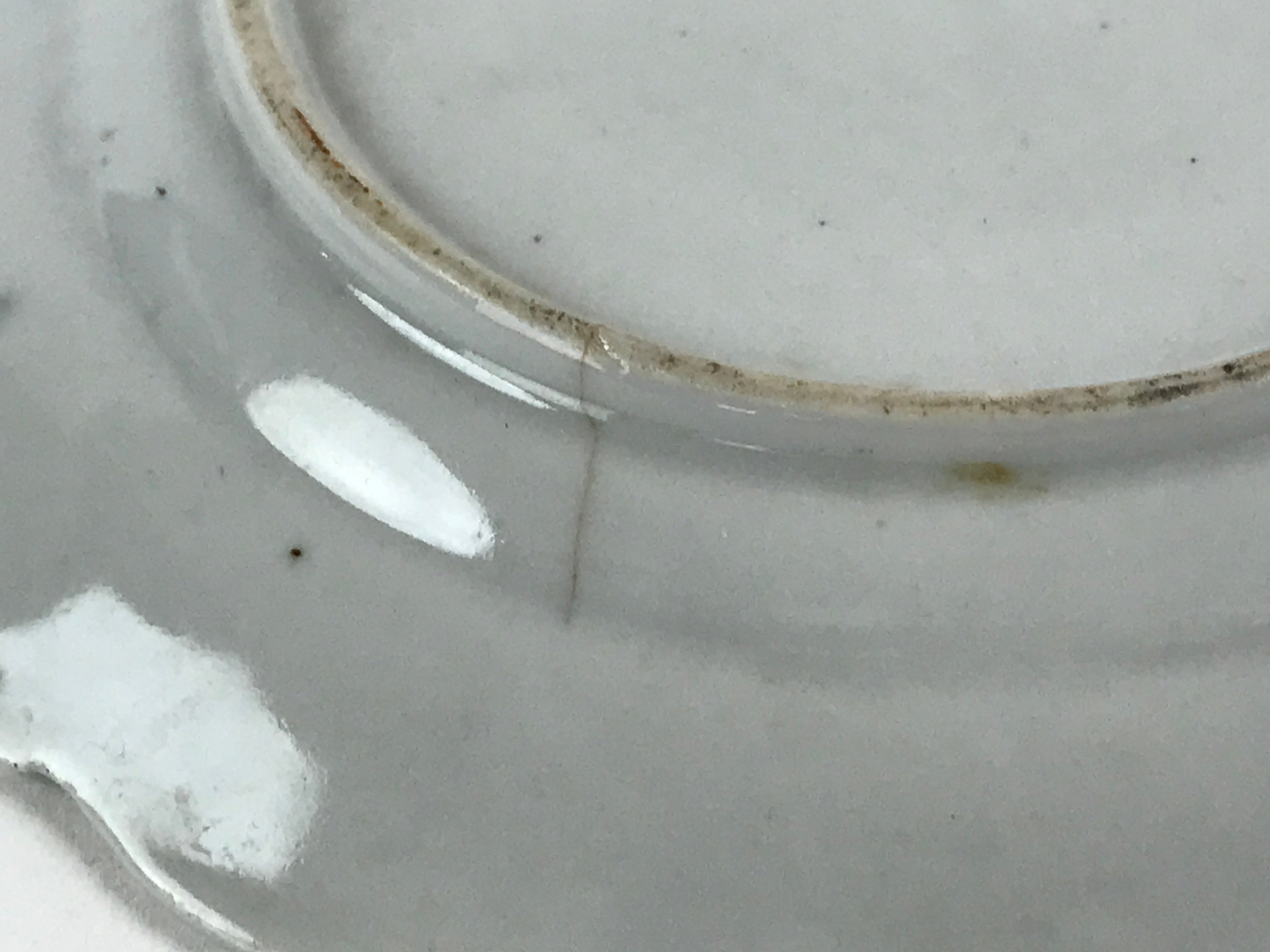 Antique Japanese Porcelain Plate White Floral Butterfly Kozara Yakimono PY469
